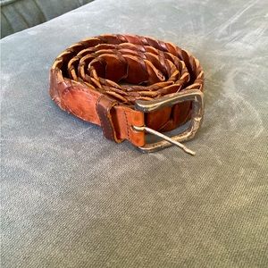 Brown Genuine Leather Belt